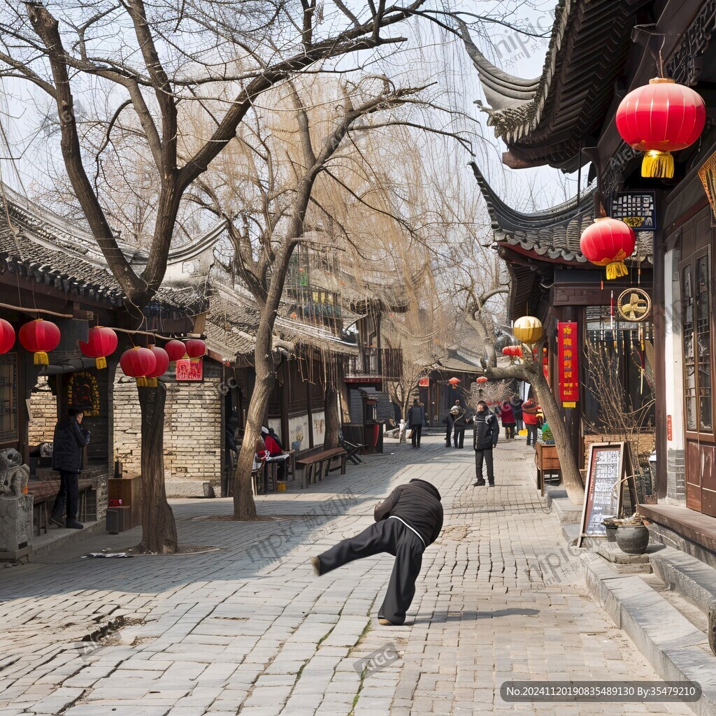文殊坊街景