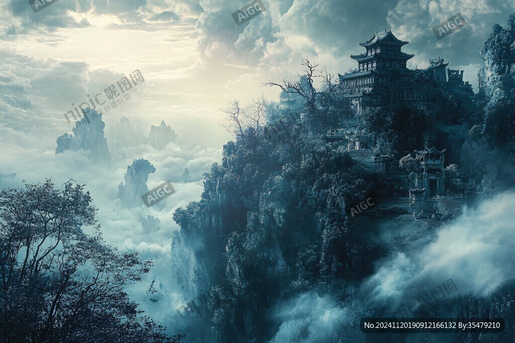 古风仙境天上宫阙