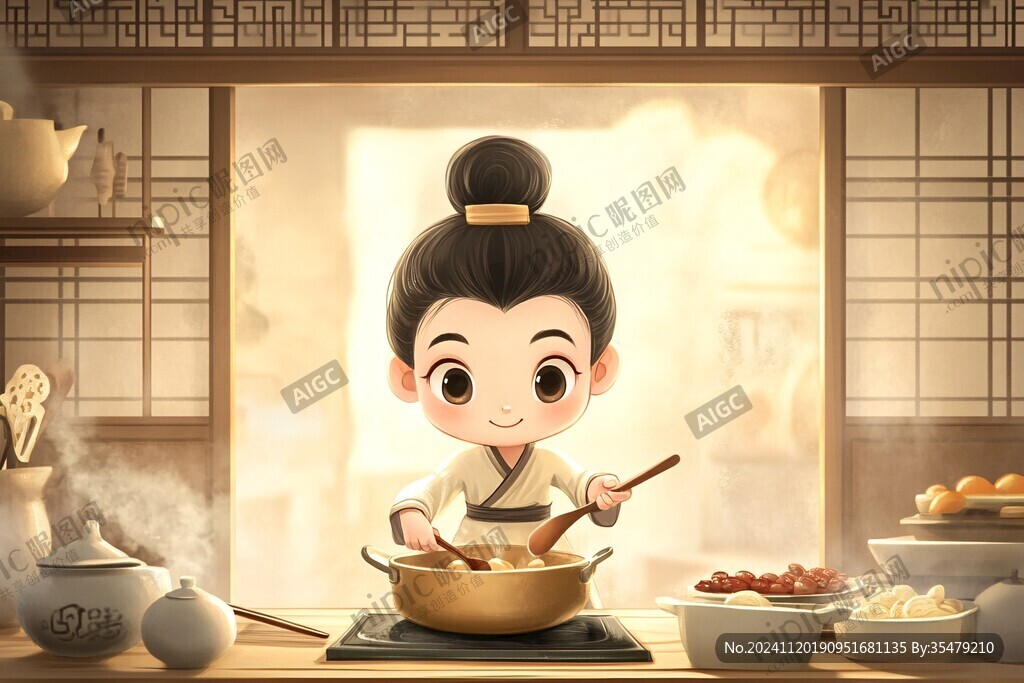 古代厨师小帅哥