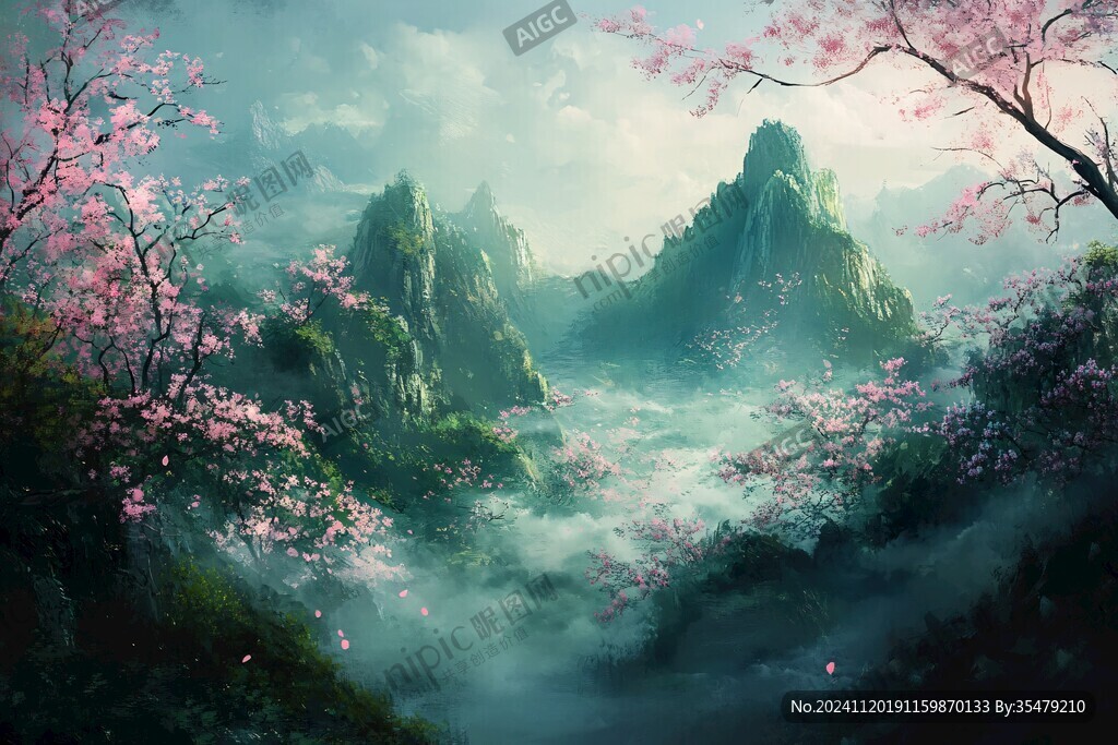 桃花源仙境