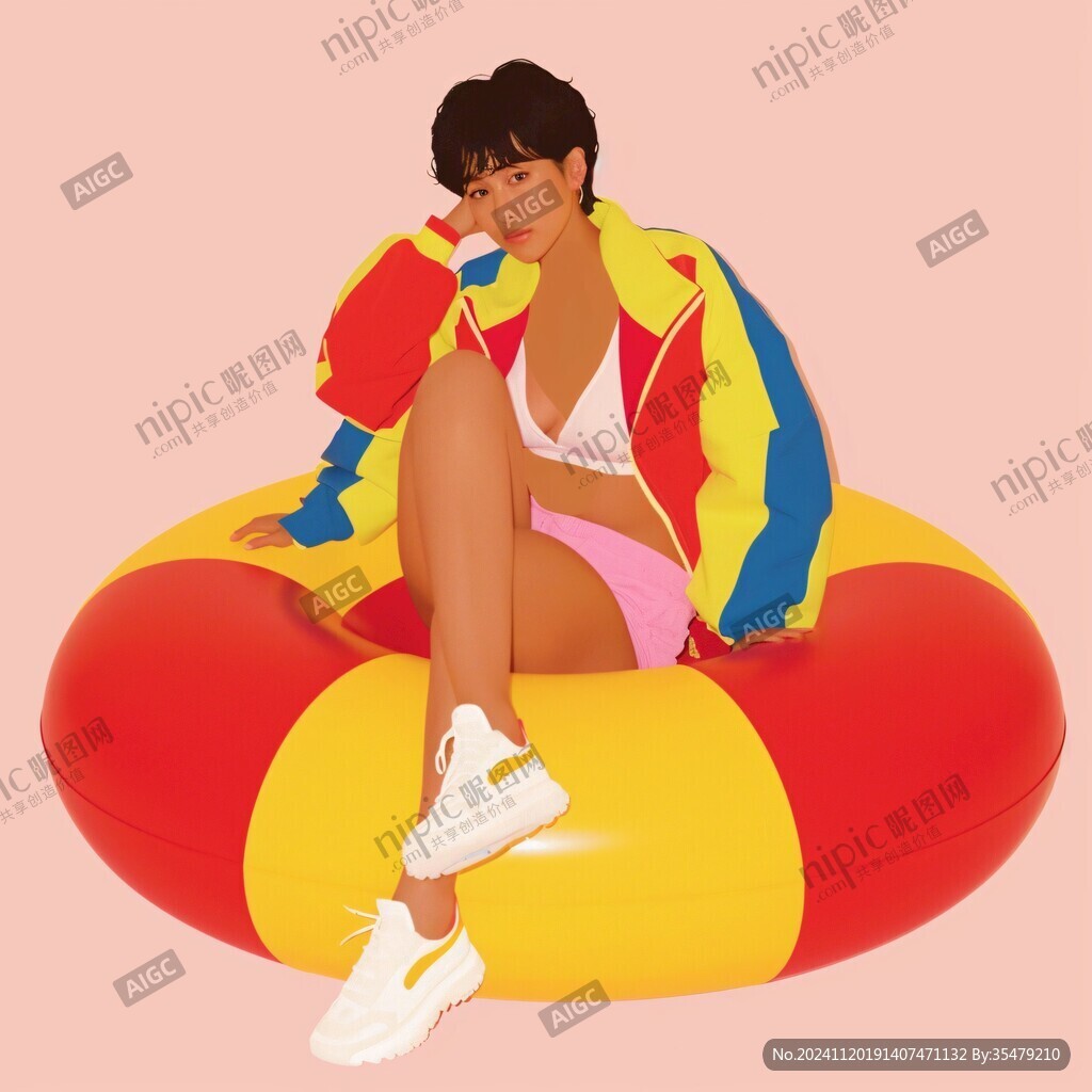 网红潮流插画