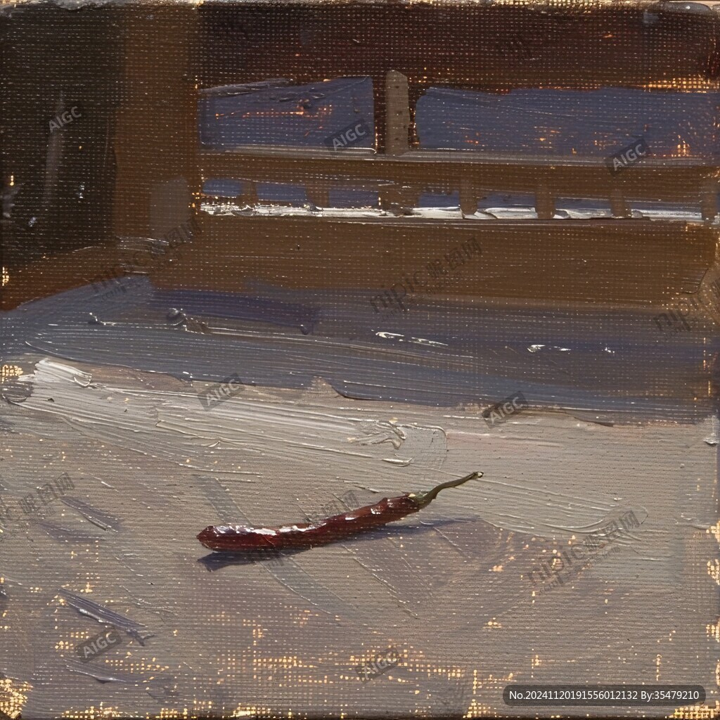辣椒油画