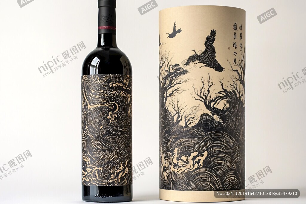 意境酒包装