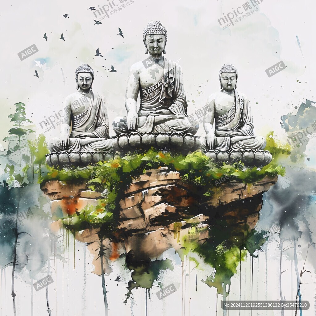 禅境水彩