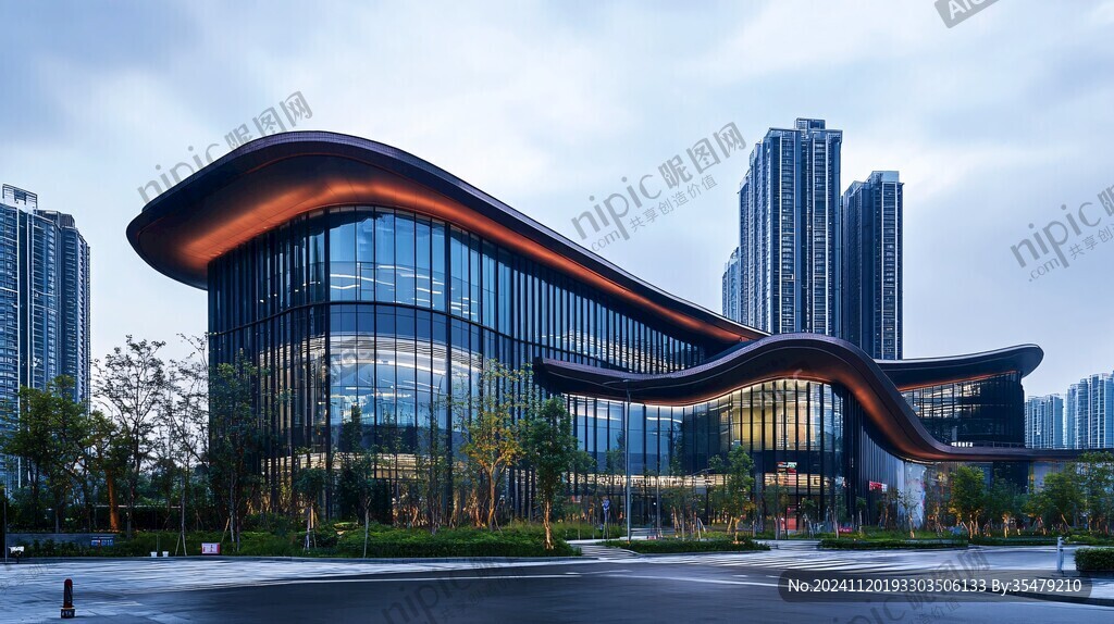 现代建筑实景