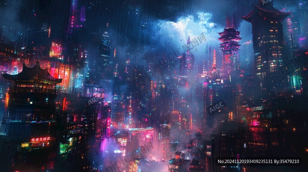 赛博朋克都市