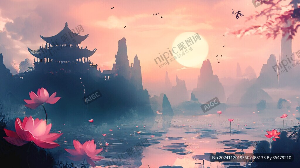 古风动画场景