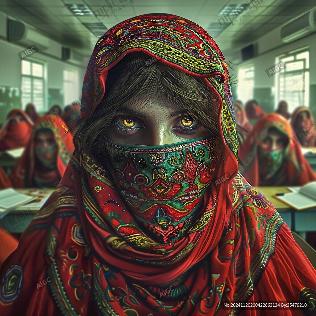 写实人物插画