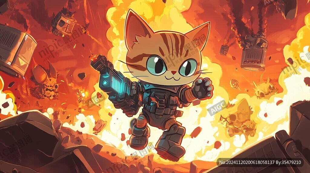 火力全开猫