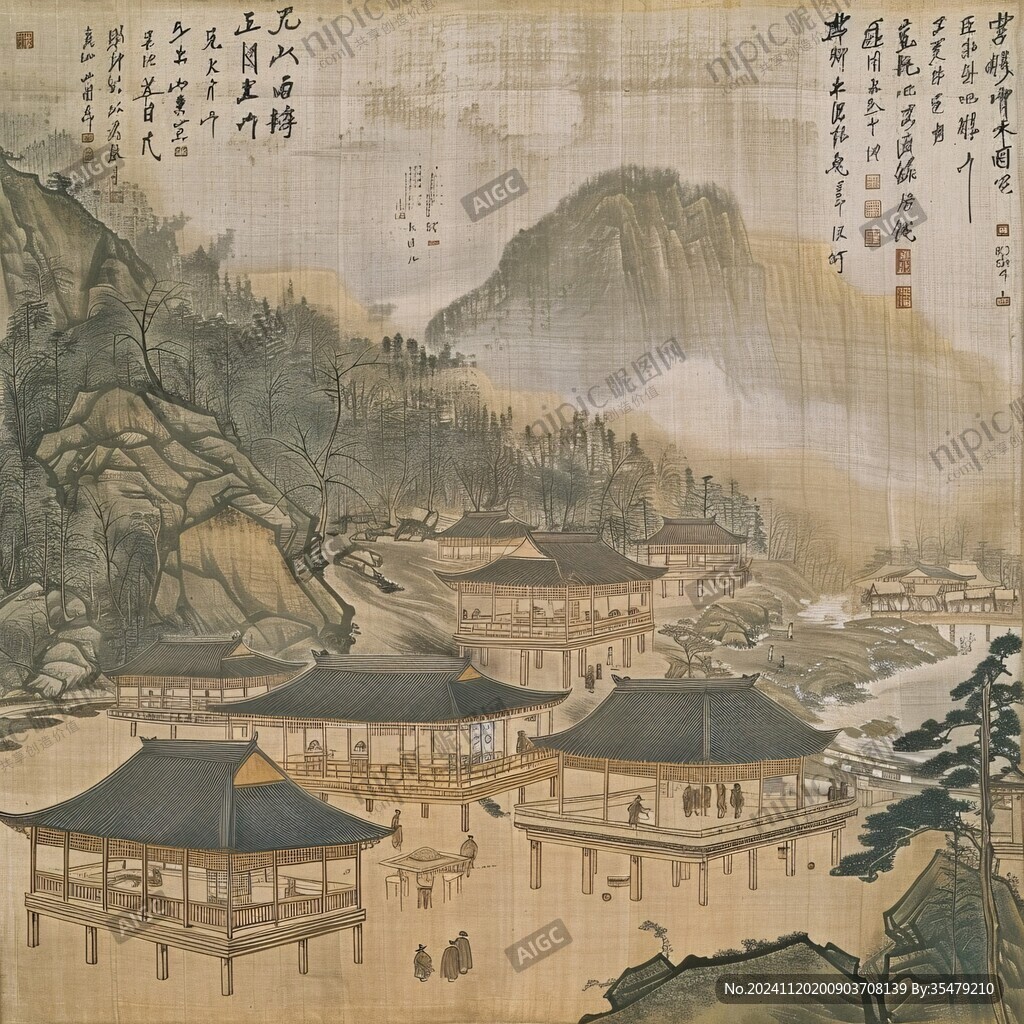 避暑山庄图
