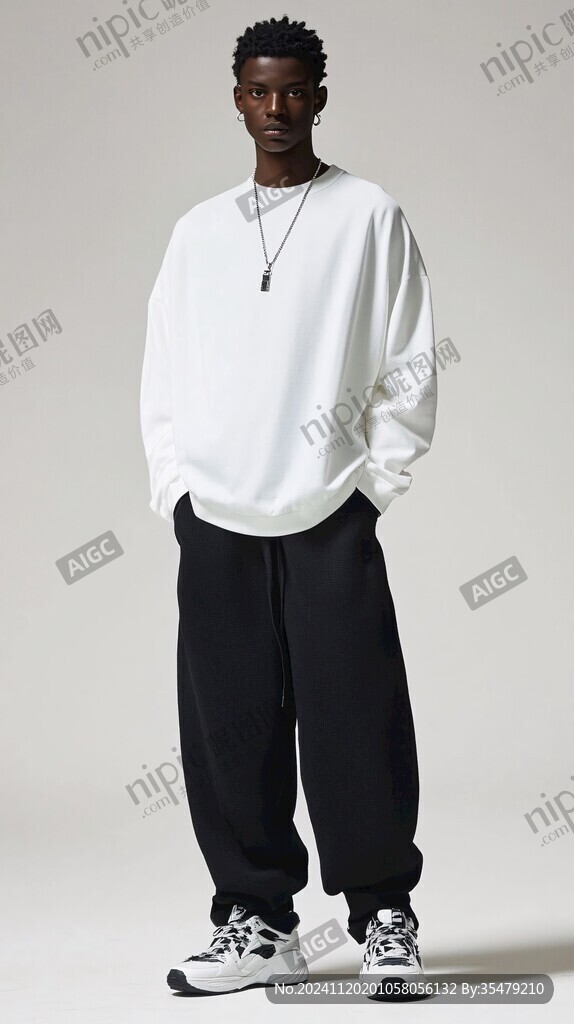 廓形卫衣