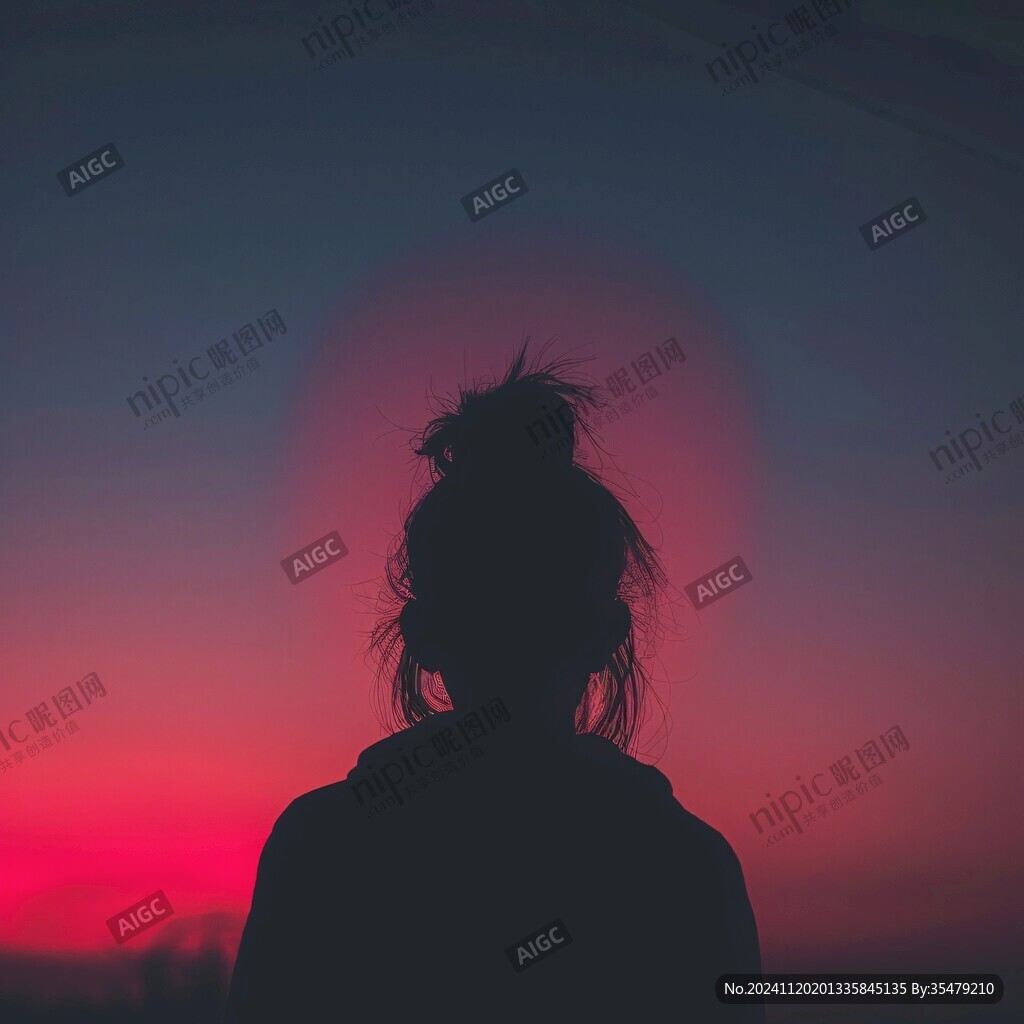日落夕阳黄昏傍晚