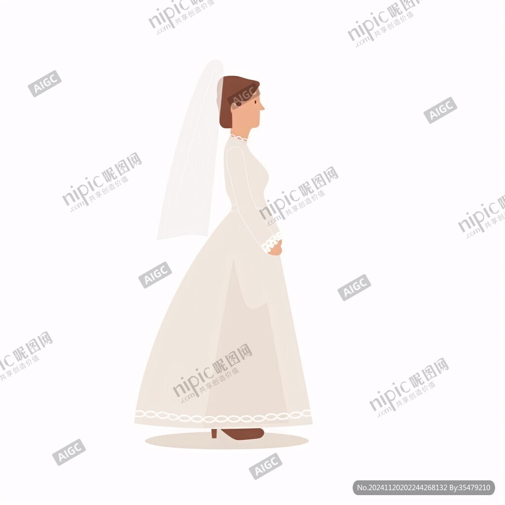 结婚背影插图