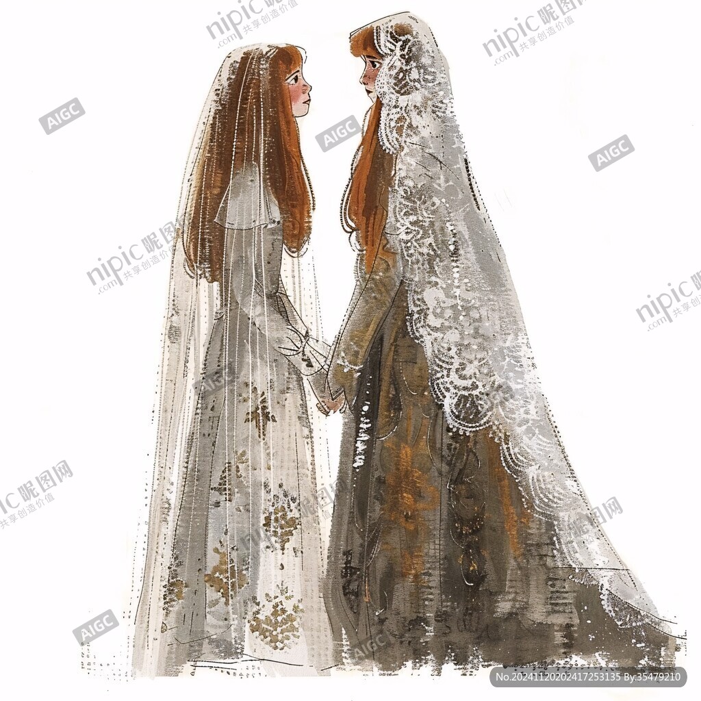 橙色精灵婚礼