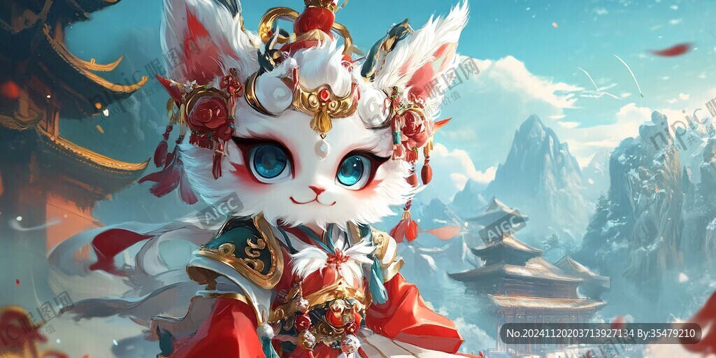 招财猫神兽