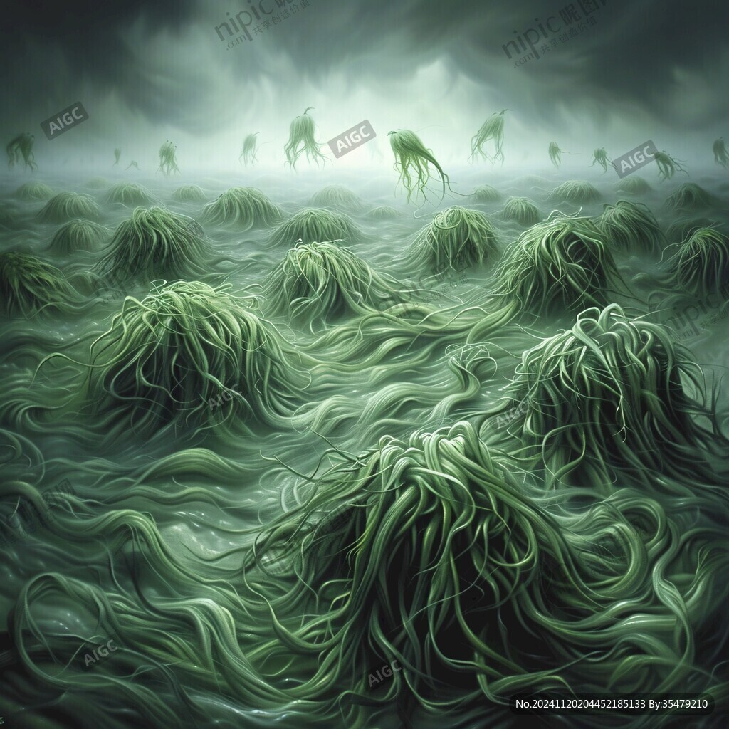 随风飘摇的海草