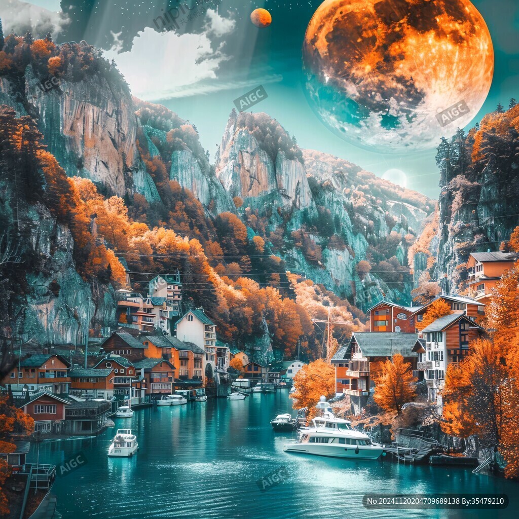 写实风景合成
