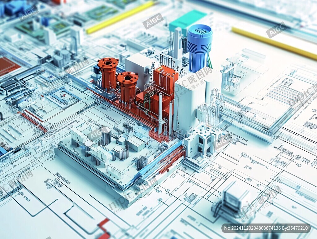 工业生产示意图