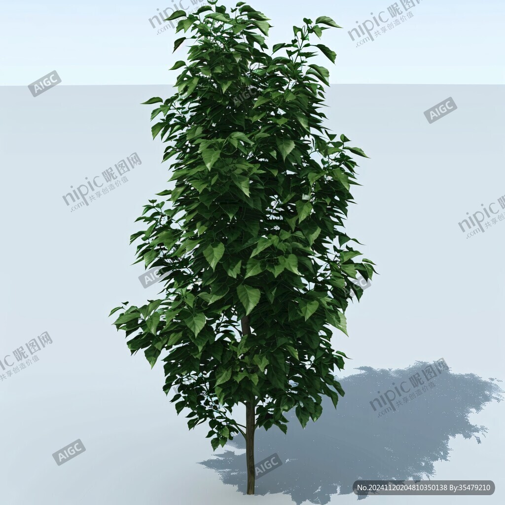 3dmax植物