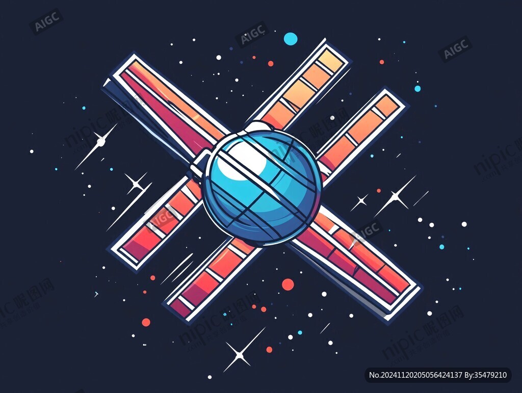 航天插画