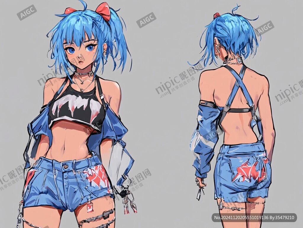 动画漫画角色人设