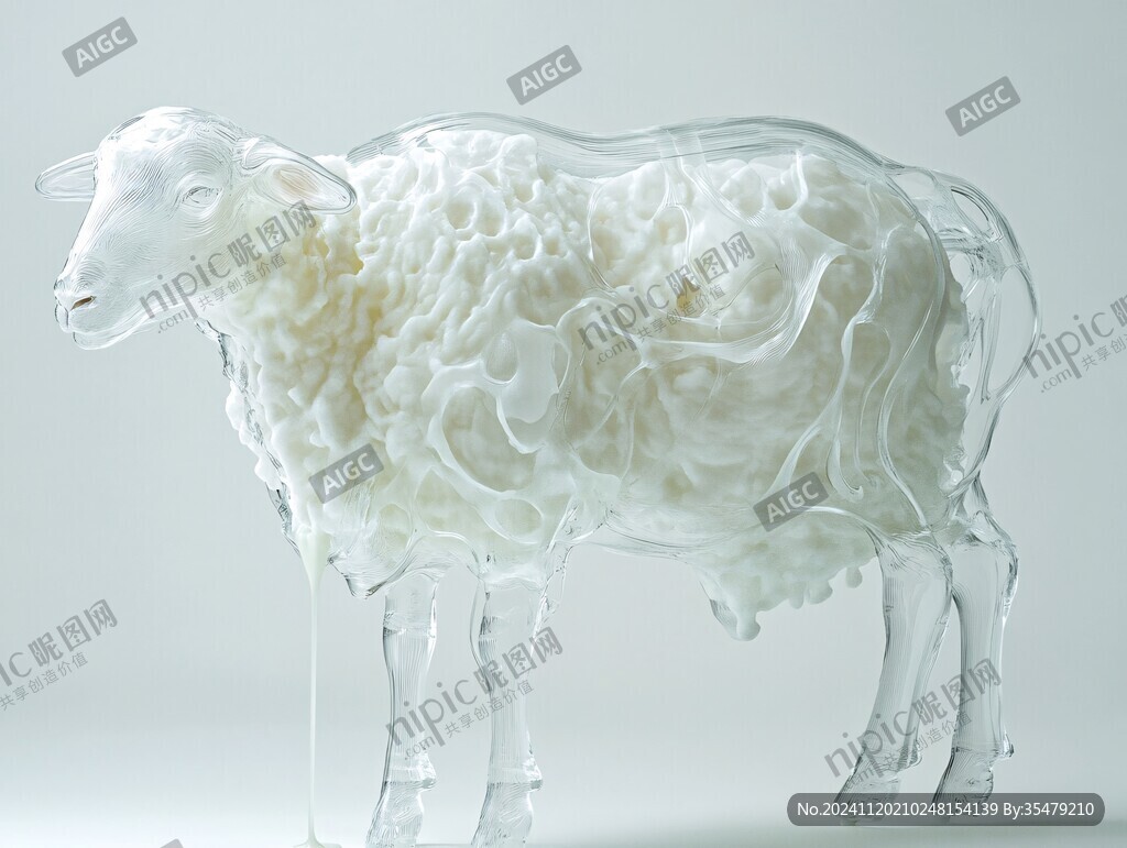 羊肉插画设计