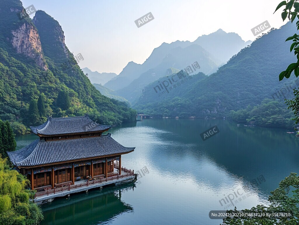 美丽宝泉风光