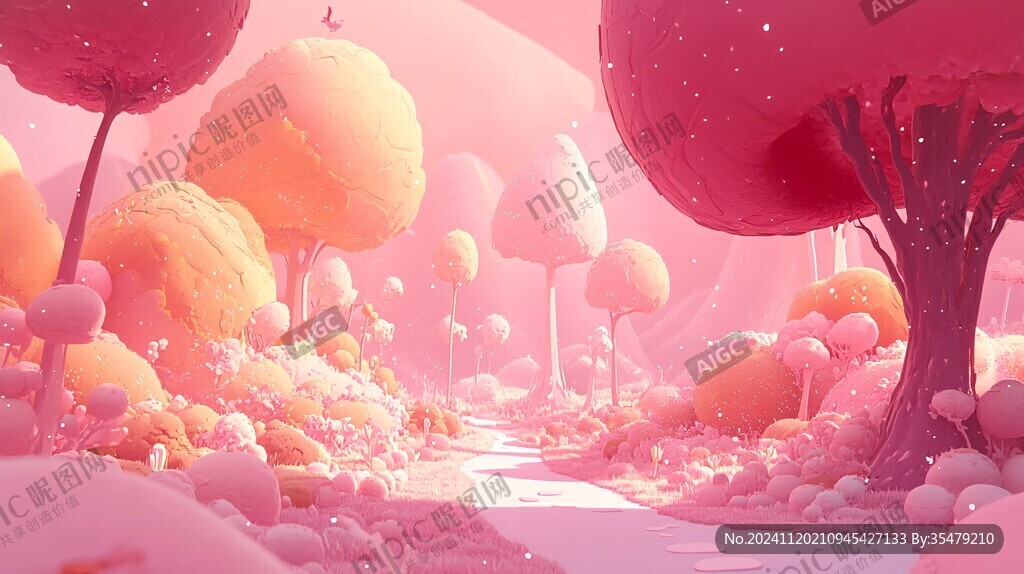 3d立体插画风格