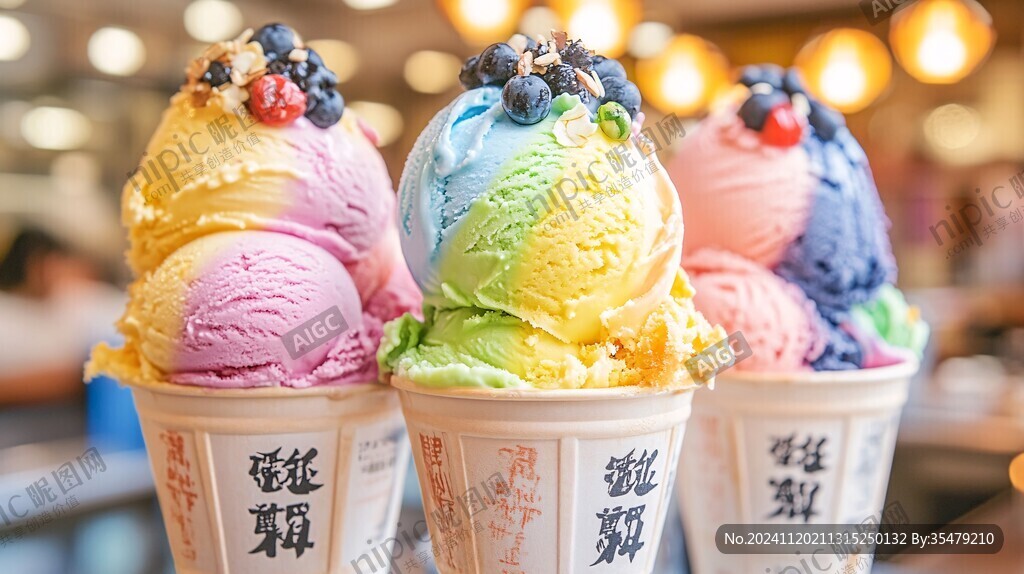 文创冰淇淋