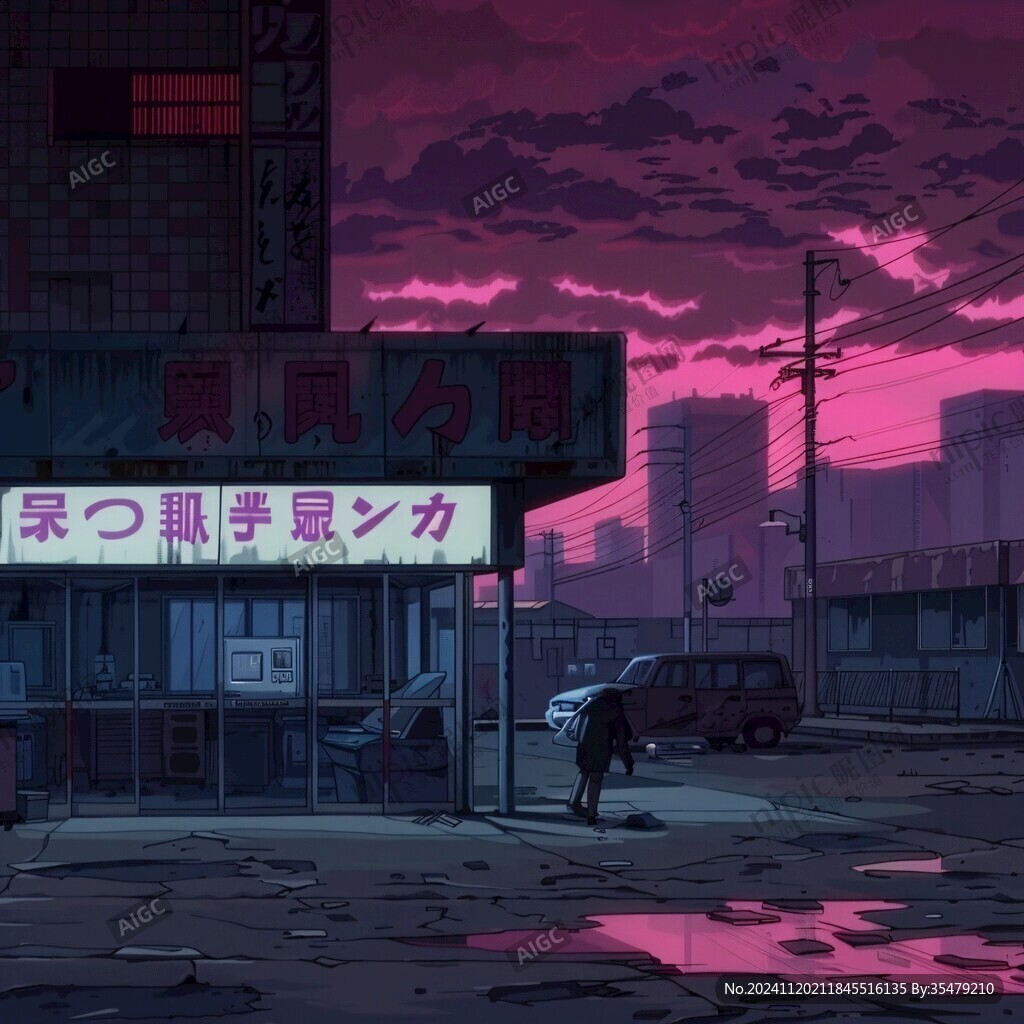 粉色的荒凉之地