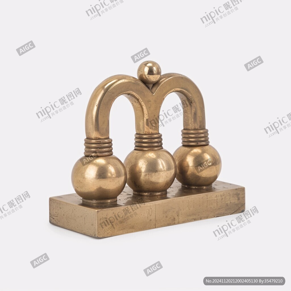 金色创意摆件