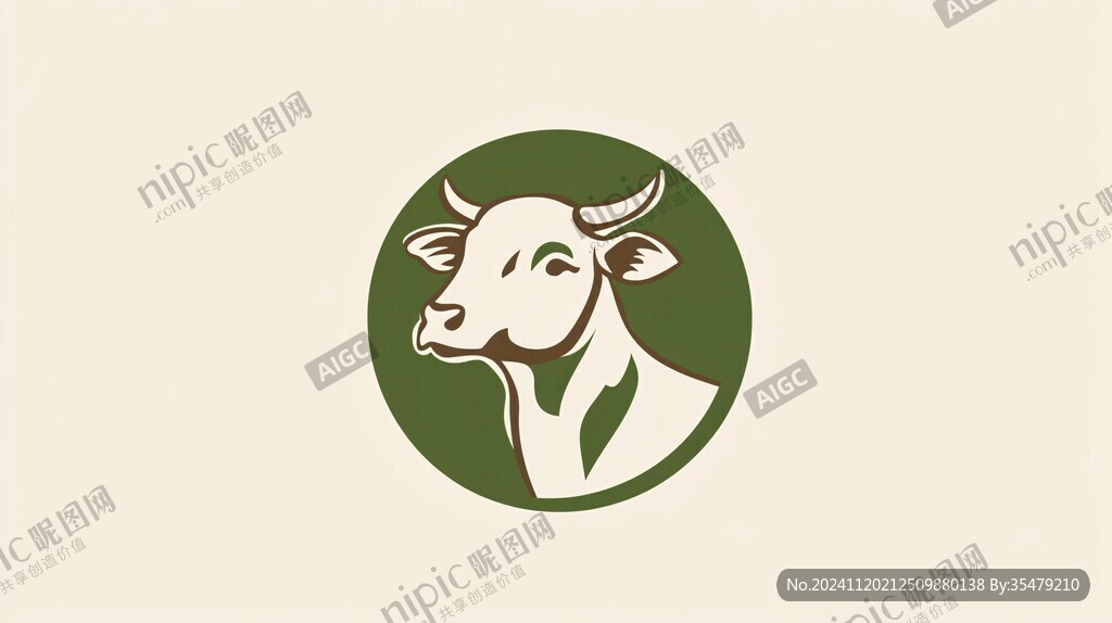 牛肉logo设计