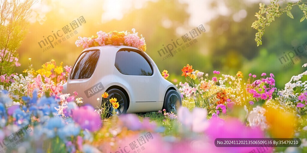 春天的汽车