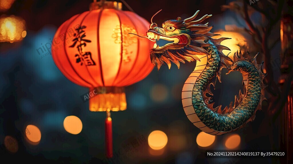 龙年横版插画