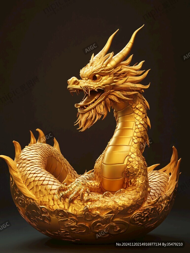 招财金龙