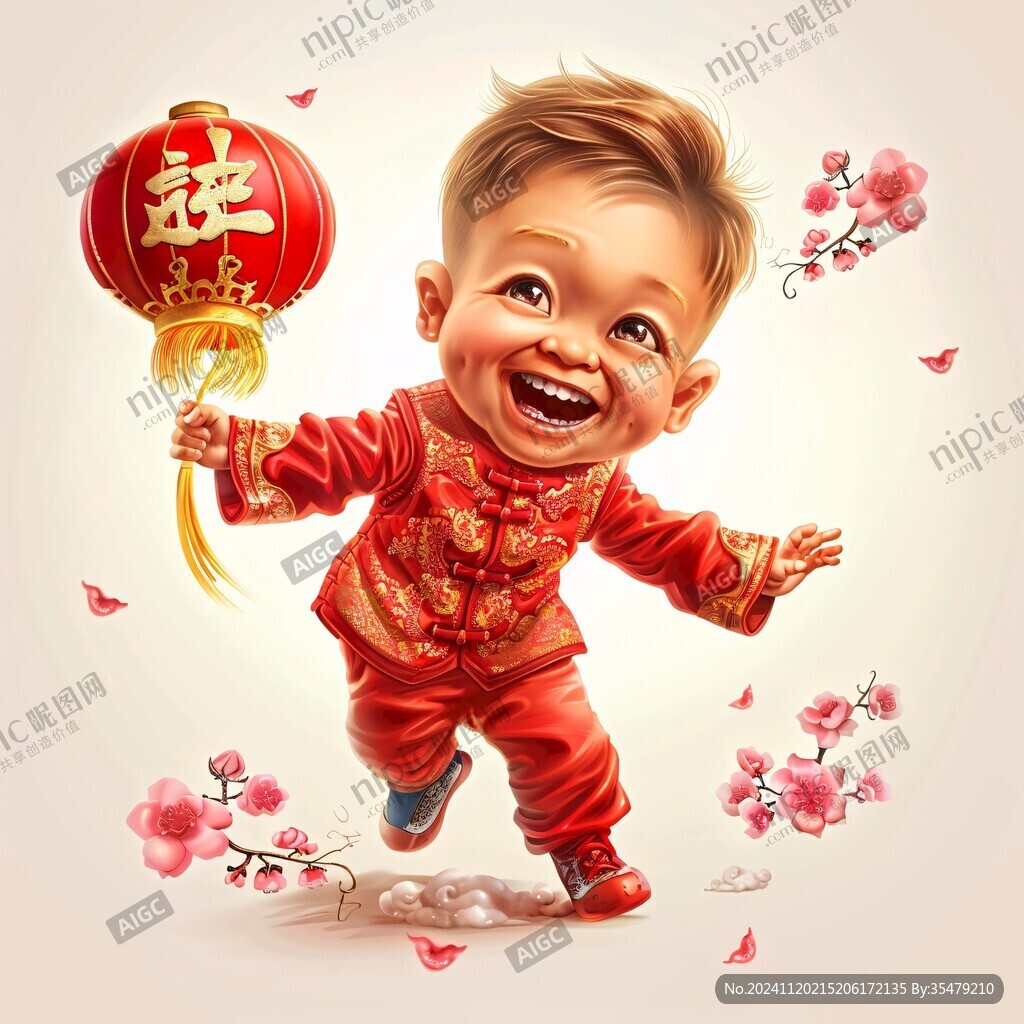 喜庆童子