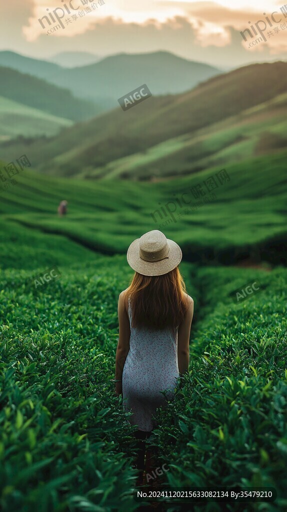 茶山姑娘