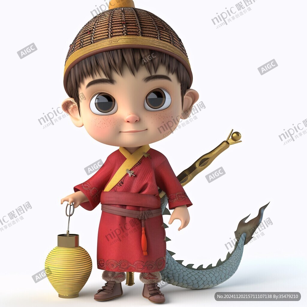 卡通小二古代小二