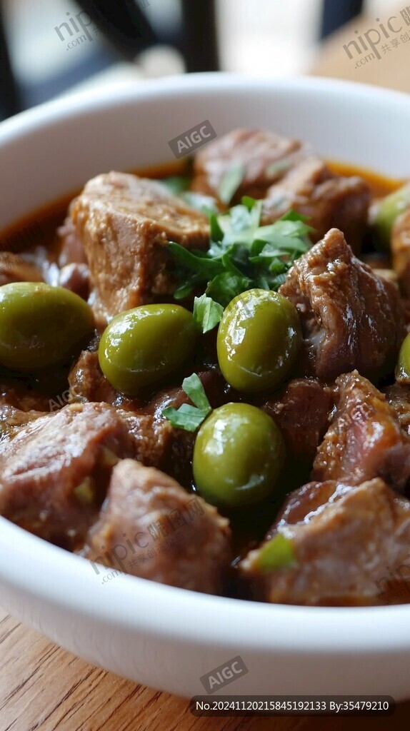 青豌豆炖牛肉