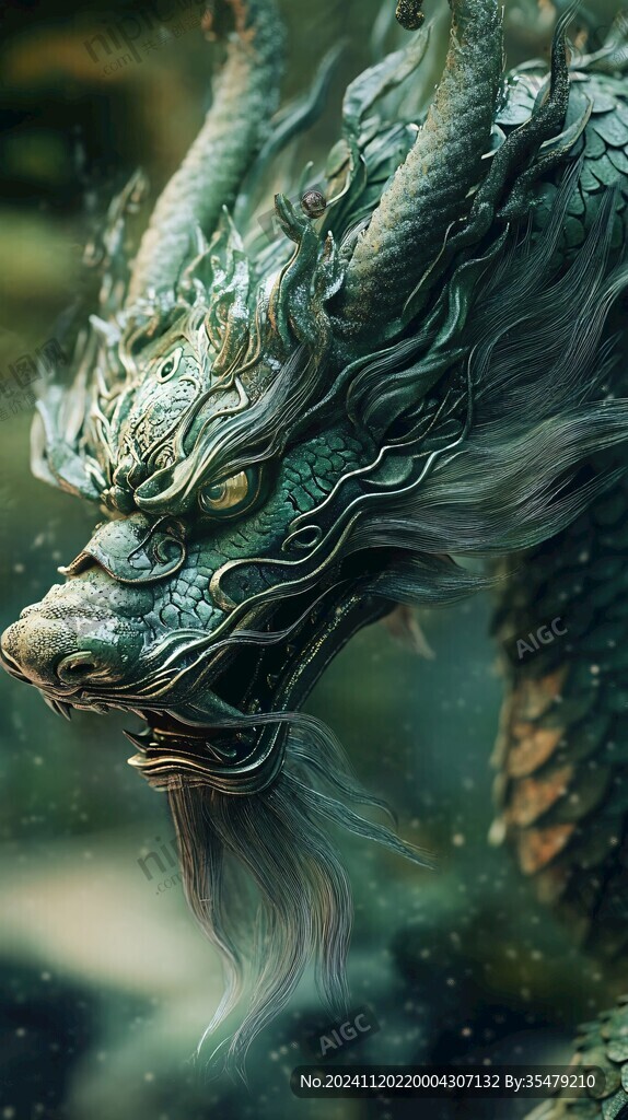 板绘龙头