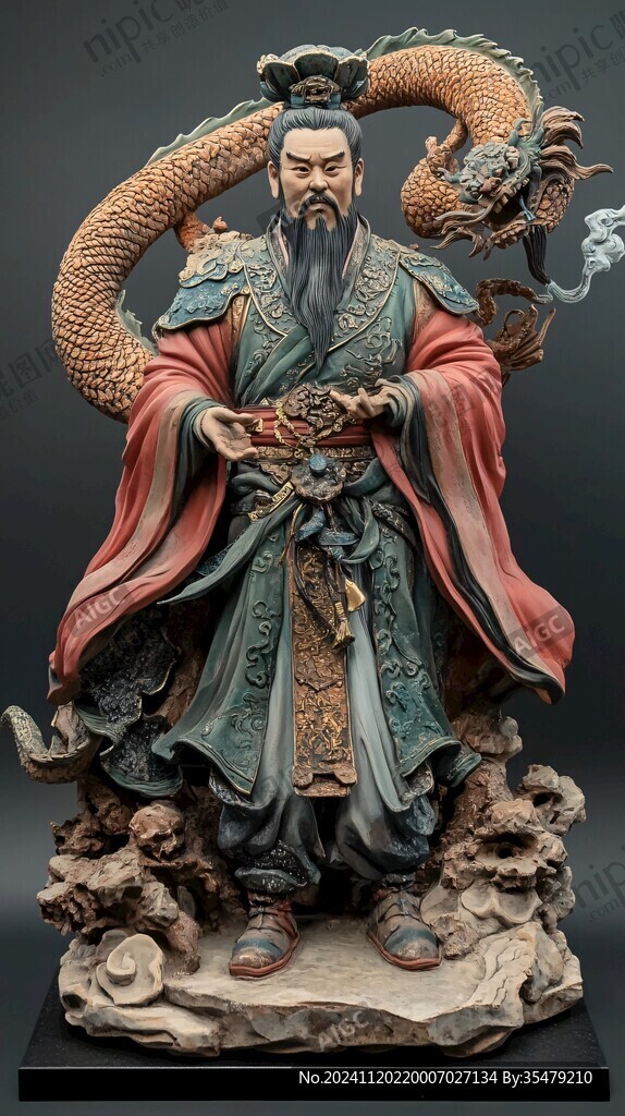 海龙王神像