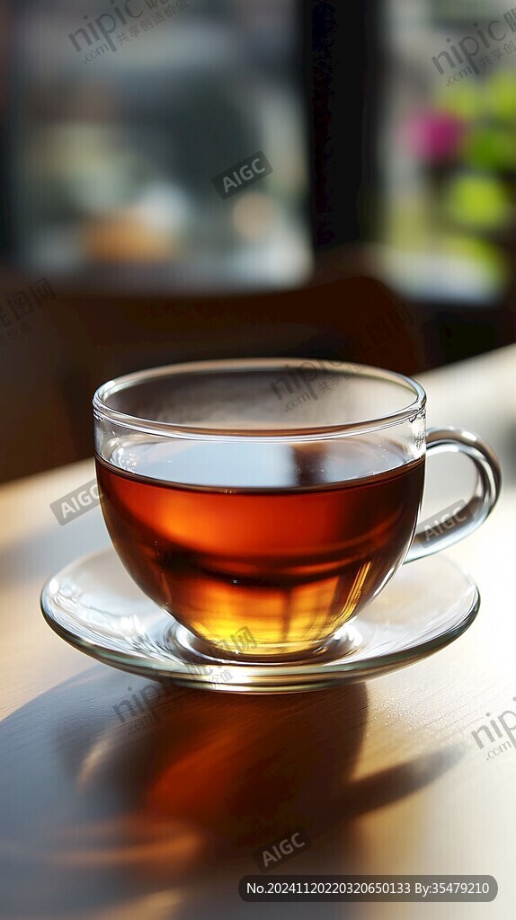 逆光玻璃品茗杯