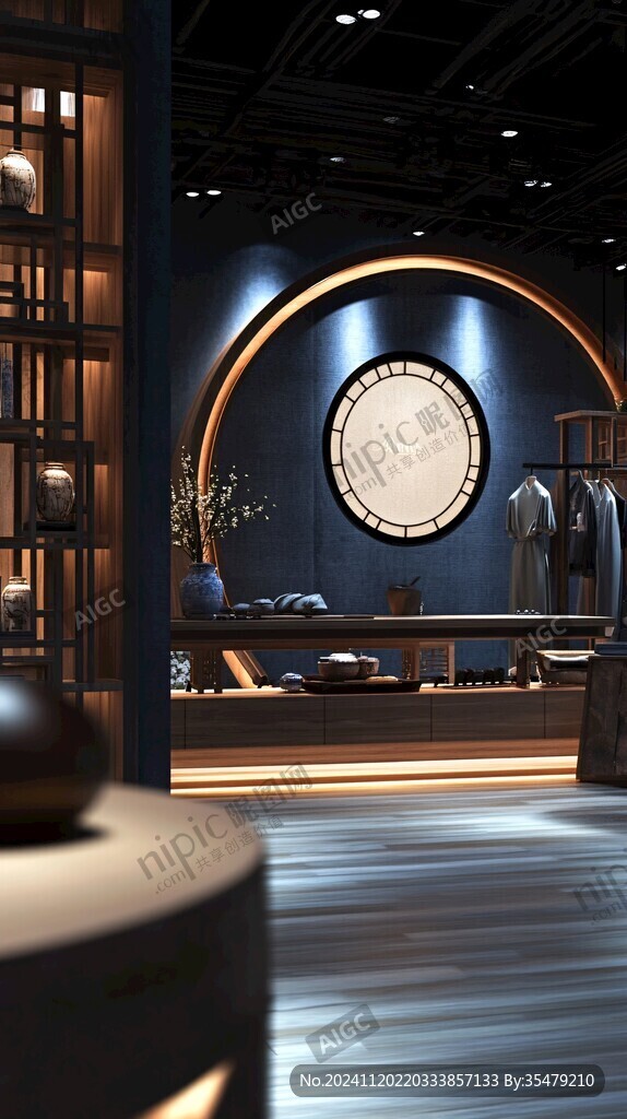 茶具店设计
