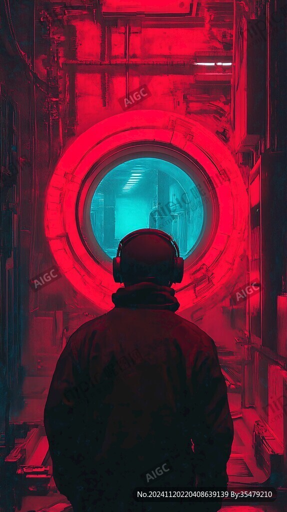 红色酷炫科技创新