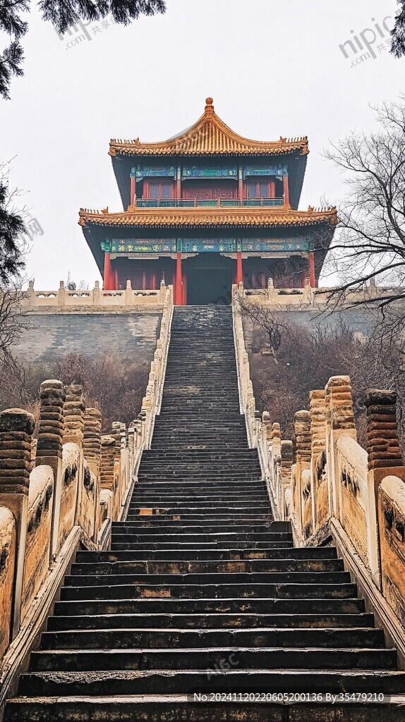 雪后北陵