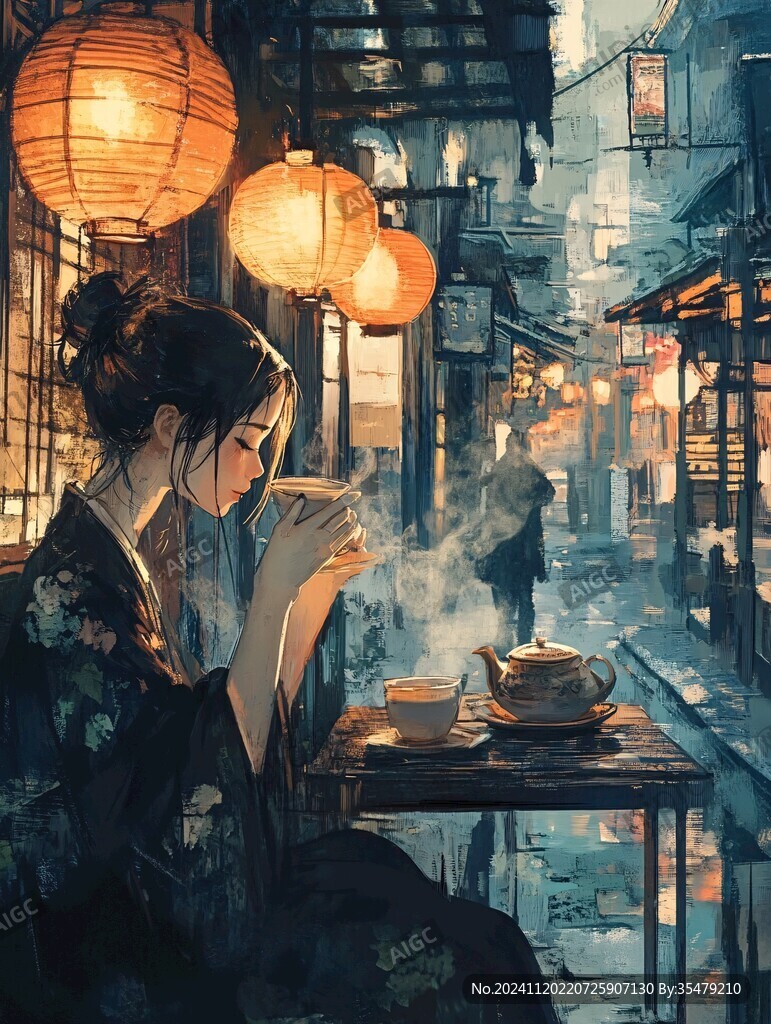 日系风插画