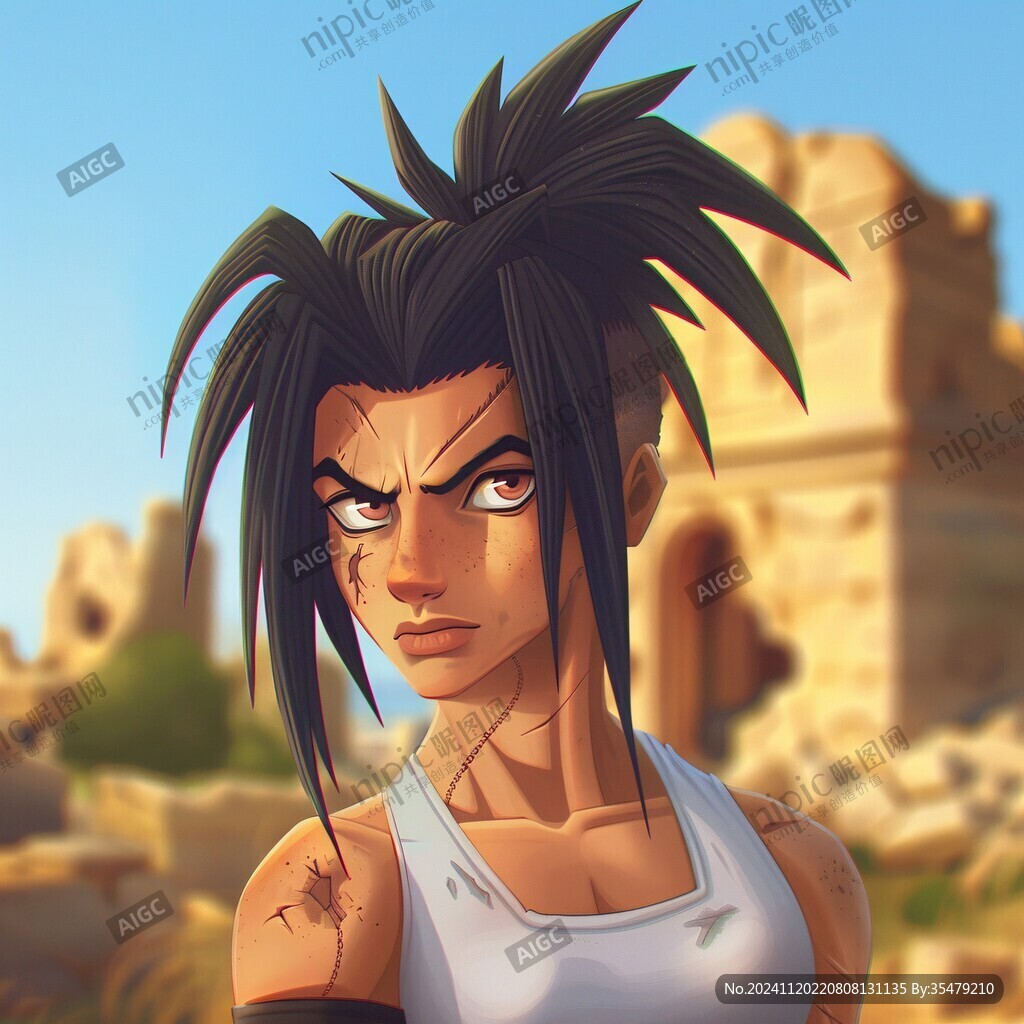 卡通写实漫画人物