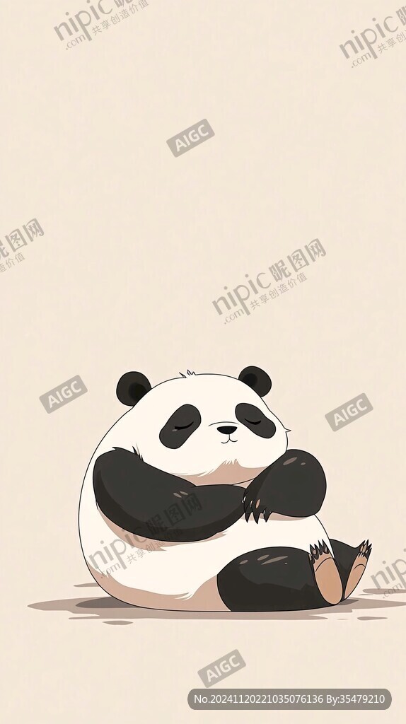 卡通熊猫壁纸