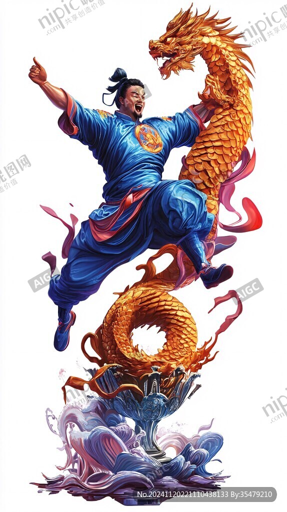 龙年人物素材