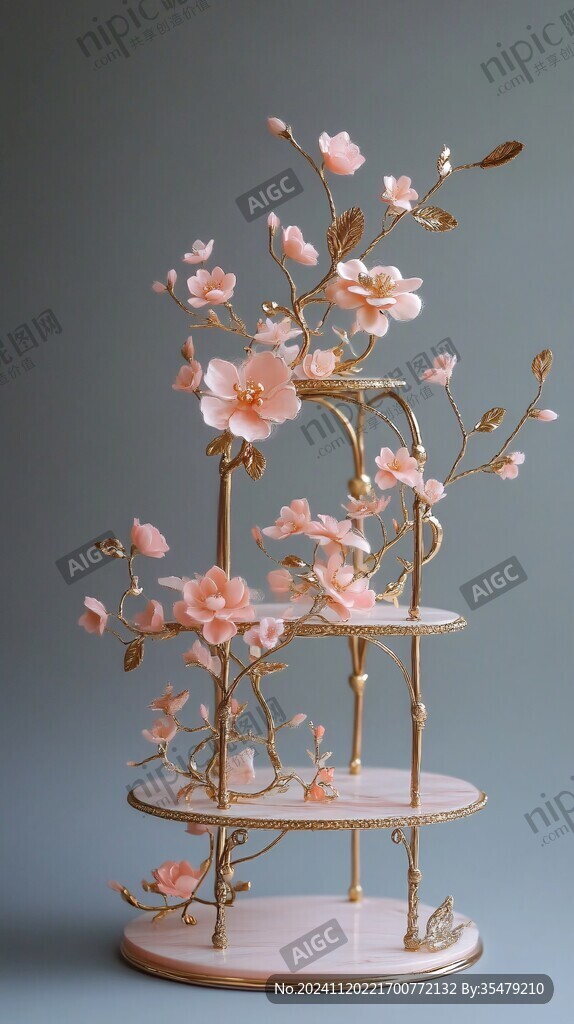 桃花美陈